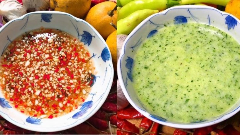 Nước chấm cho hải sản v&agrave; đồ tươi sống với c&aacute;c m&oacute;n hải sản hấp