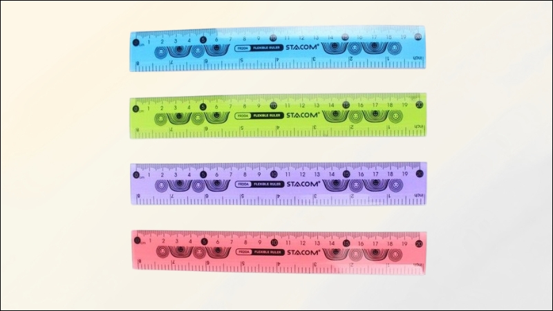 Thước Nhựa Dẻo nhẹ, bền, tiện mang theo mỗi ngày