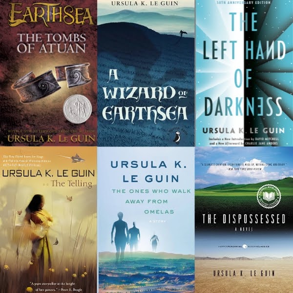 C&aacute;c t&aacute;c phẩm nổi bật của t&aacute;c giả Ursula K. Le Guin