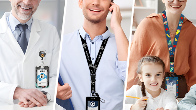 D&acirc;y đeo thẻ đa dạng m&agrave;u sắc, dễ ph&acirc;n biệt v&agrave; nhận diện