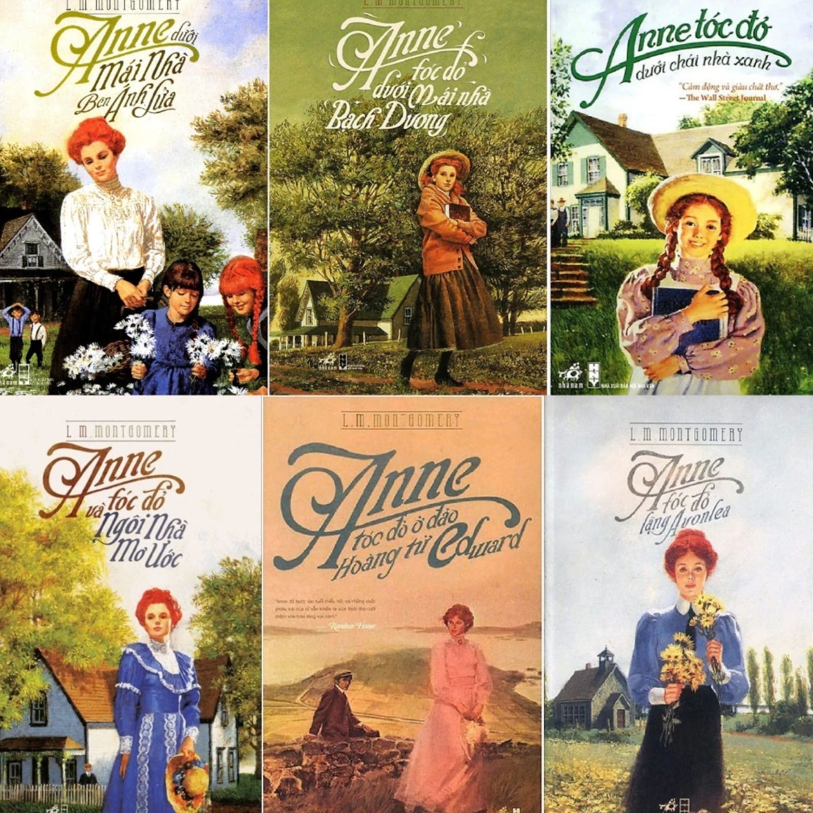 C&aacute;c t&aacute;c phẩm của Lucy Maud Montgomery