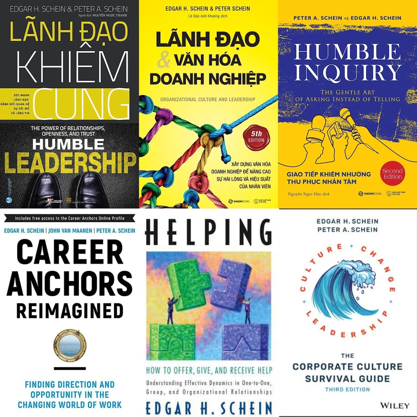 Các tác phẩm nổi bật của Edgar H. Schein