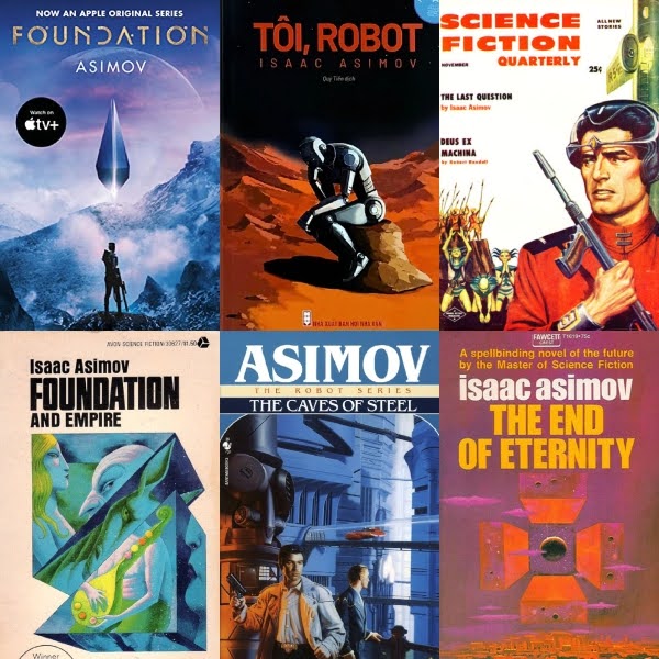 Các tác phẩm tiêu biểu của Isaac Asimov