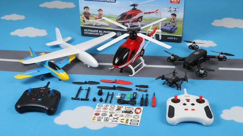 Gợi &yacute; chọn m&aacute;y bay điều khiển theo nhu cầu như&nbsp; trực thăng, c&aacute;nh bằng, flycam v&agrave; phụ kiện