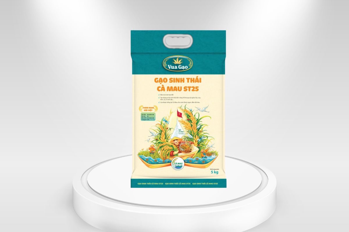 Gạo ST25 Sinh Thái Cà Mau