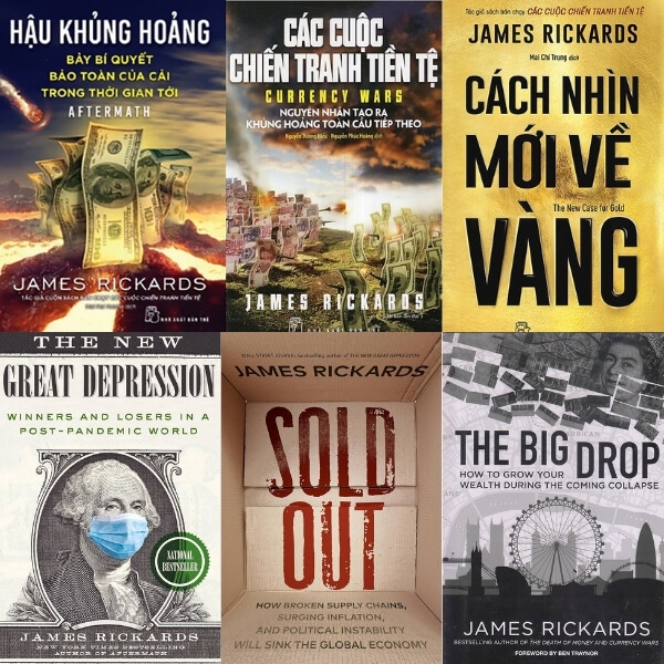 C&aacute;c t&aacute;c phẩm nổi bật của James Rickards