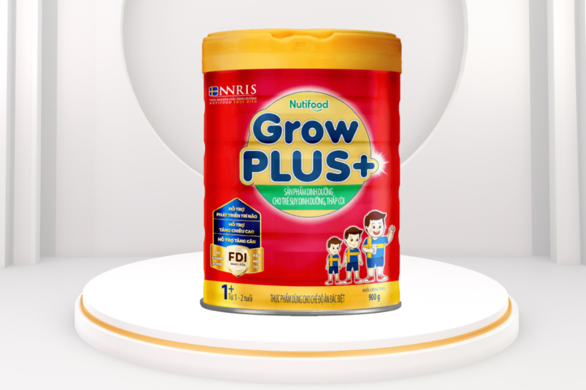 Sữa GrowPLUS+ là sản phẩm sữa canxi được nhiều mẹ tin dùng
