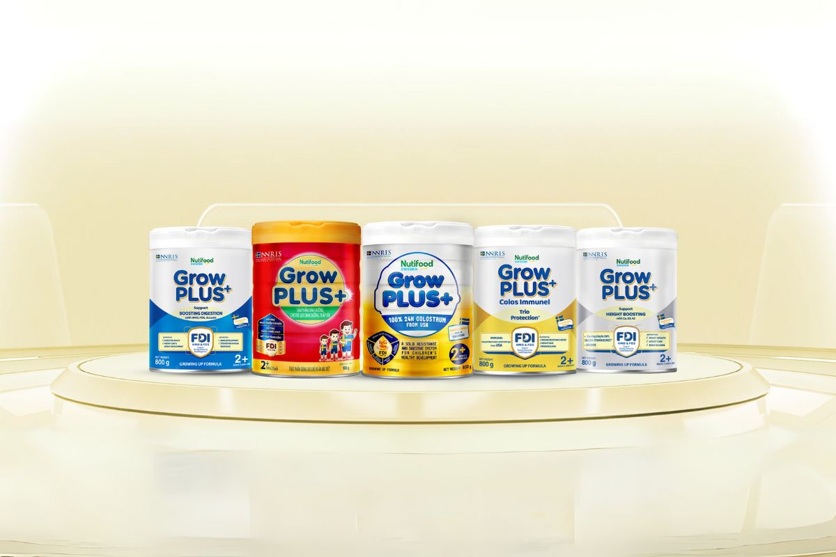 Sữa Grow Plus là lựa chọn hàng đầu của nhiều phụ huynh Việt