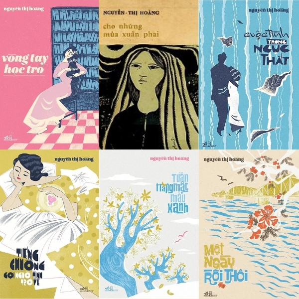 Các tác phẩm nổi bật của tác giả Nguyễn Thị Hoàng