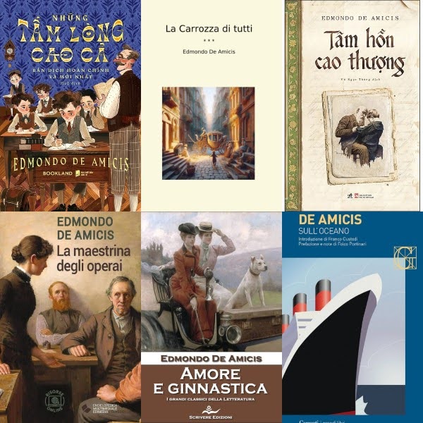 Các tác phẩm nổi bật của Edmondo De Amicis