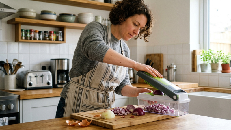 Thiết kế th&ocirc;ng minh gi&uacute;p sơ chế v&agrave; nấu nướng nhanh ch&oacute;ng, tiết kiệm tối đa thời gian