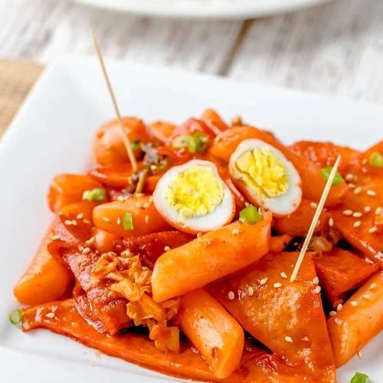 bánh gạo hàn quốc 