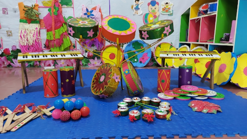 Thế giới đồ chơi đầy màu sắc, kích thích trí tưởng tượng của trẻ