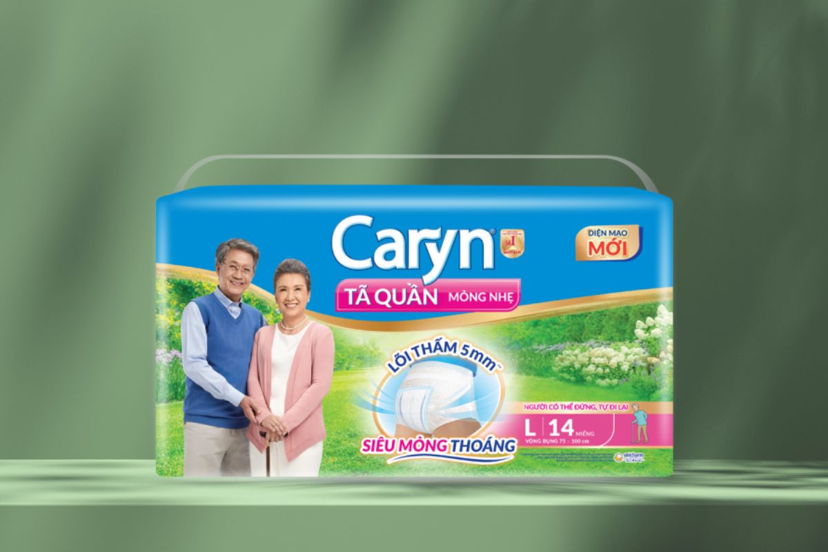 Tã quần mỏng nhẹ Caryn