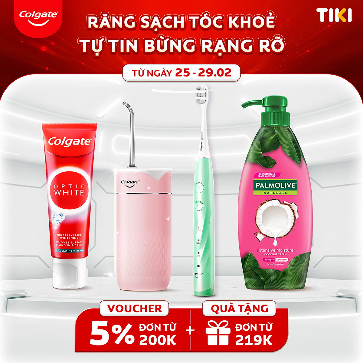 Ưu Đãi Colgate - Palmolive Chính Hãng - Độc Quyền chỉ có tại Tiki! | Tiki