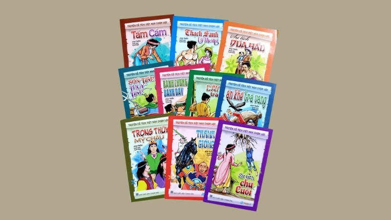 Bạn c&oacute; thể kh&aacute;m ph&aacute; đa dạng truyện cổ t&iacute;ch tại Tiki