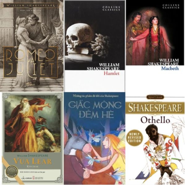 Các tác phẩm nổi bật William Shakespeare