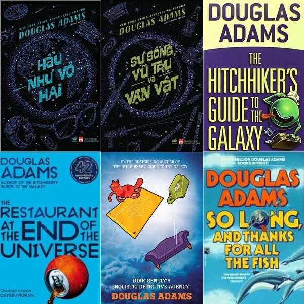 Các tác phẩm nổi bật của tác giả Douglas Adams