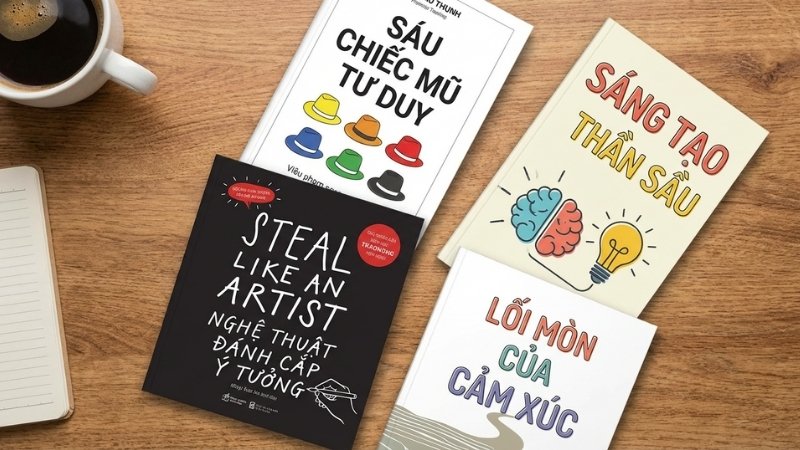 C&oacute; thể đọc Edward de Bono, Tony Buzan c&ugrave;ng c&aacute;c s&aacute;ch tư duy s&aacute;ng tạo kinh điển