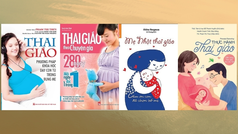 Những cuốn s&aacute;ch thai gi&aacute;o "gối đầu giường" được c&aacute;c mẹ bầu y&ecirc;u th&iacute;ch