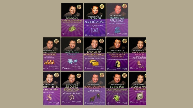 Bộ sách Dạy Con Làm Giàu của Robert Kiyosaki