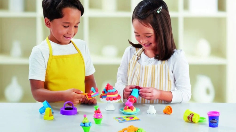 Bột nặn an to&agrave;n, mềm dẻo, dễ tạo h&igrave;nh