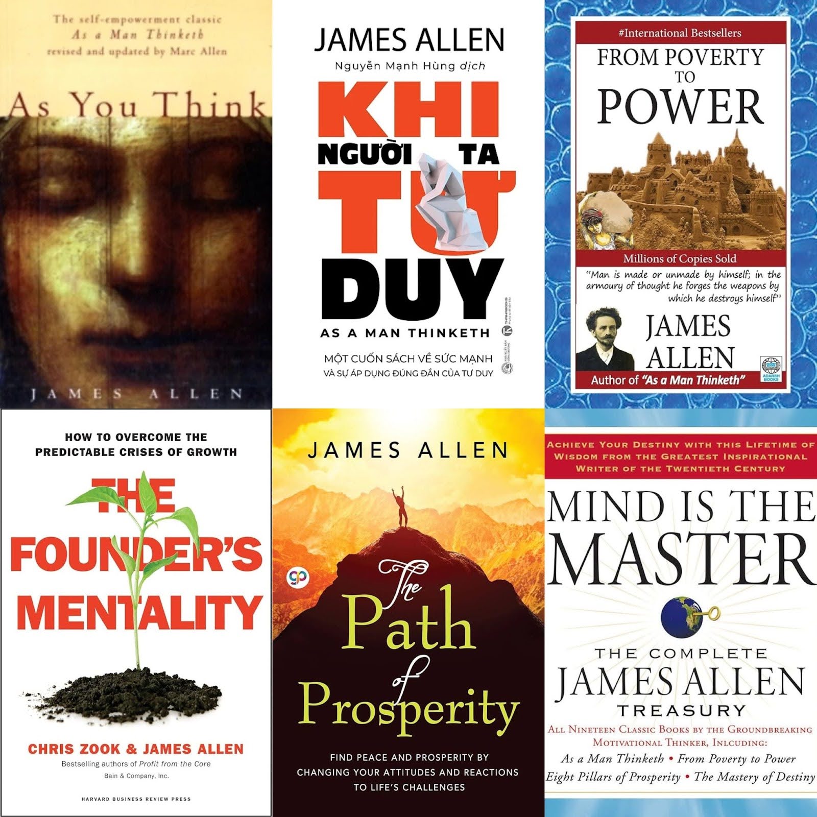 Các tác phẩm của James Allen