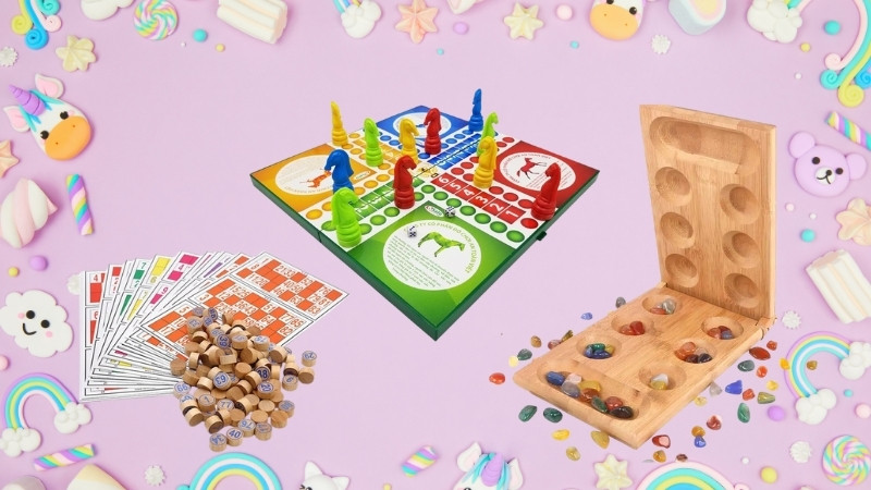 Gợi &yacute; tr&ograve; chơi d&acirc;n gian ph&ugrave; hợp gi&uacute;p b&eacute; vui học, cả nh&agrave; gắn kết, dễ chọn mua tại Tiki