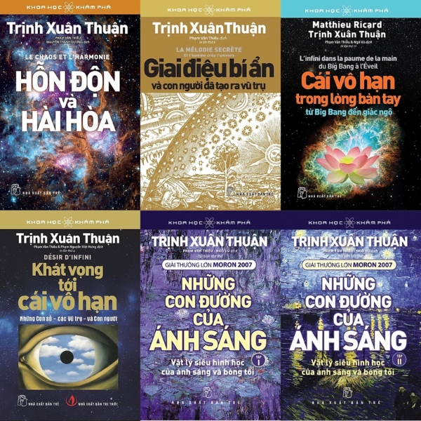 Những cuốn s&aacute;ch ti&ecirc;u biểu của Trịnh Xu&acirc;n Thuận