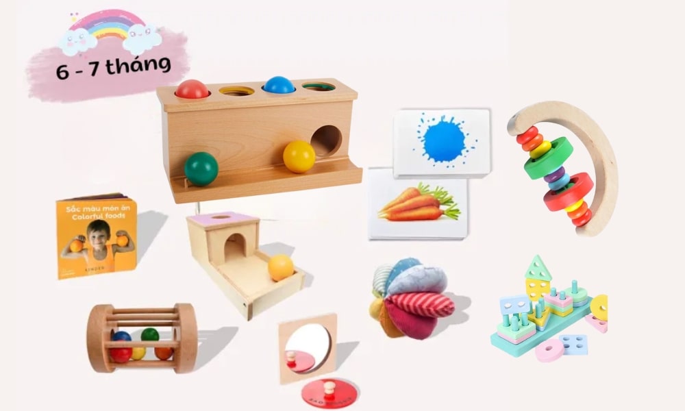 Chọn đồ chơi cho b&eacute; 6-7 th&aacute;ng tuổi
