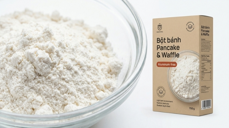 Lựa chọn bột b&aacute;nh Pancake & Waffle từ c&aacute;c thương hiệu danh tiếng đảm bảo hoạt t&iacute;nh bột lu&ocirc;n tốt nhất