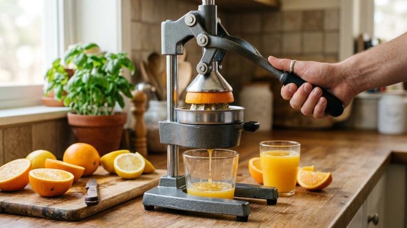 M&aacute;y vắt cam tự động, tươi ngon, tiện lợi mỗi ng&agrave;y