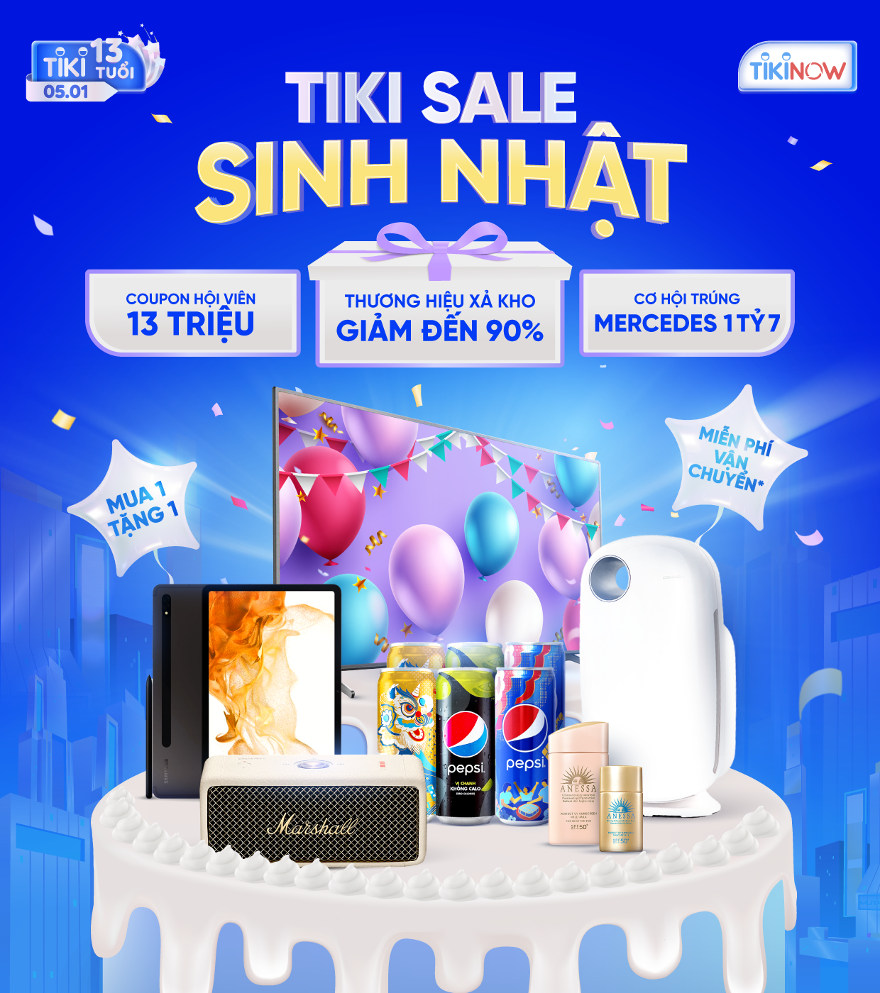 ASTRA DAY - TIKI SALE SINH NHẬT | Tiki