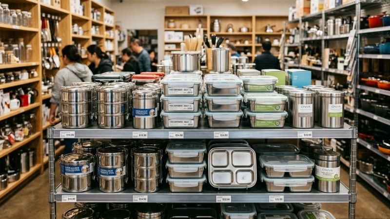 Ưu ti&ecirc;n inox 304, nắp ron silicone k&iacute;n kh&iacute; v&agrave; chọn thương hiệu uy t&iacute;n để đảm bảo an to&agrave;n
