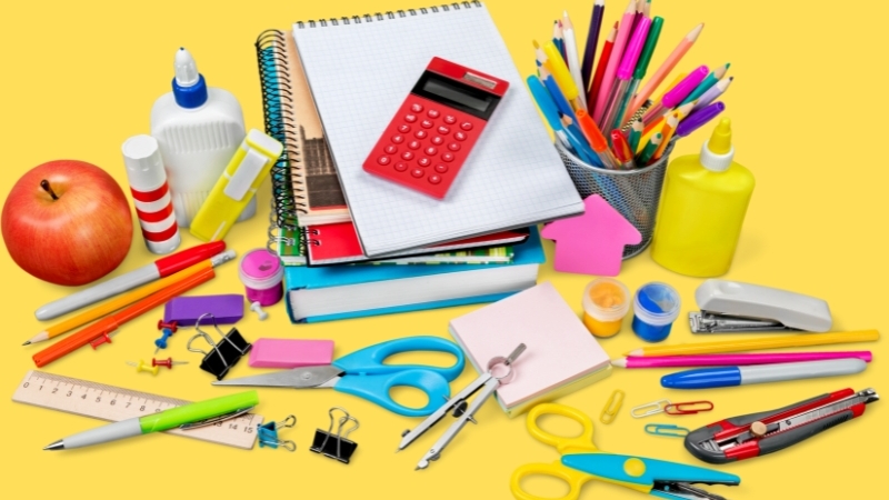 Vỉ - Bộ Dụng Cụ Học Sinh thiết kế tiện dụng v&agrave; an to&agrave;n