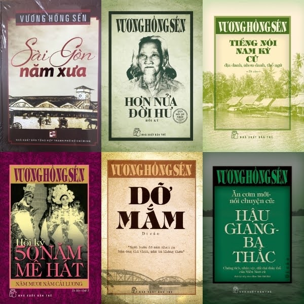 Các tác phẩm nổi bật của Vương Hồng Sển