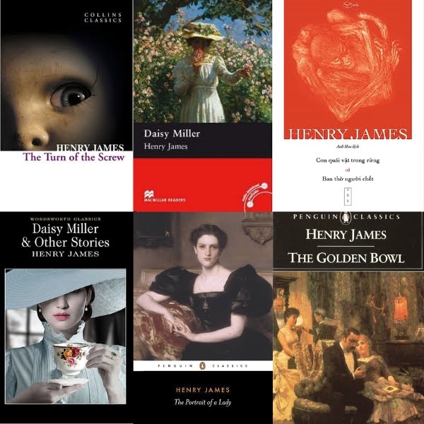 C&aacute;c t&aacute;c phẩm nổi bật của t&aacute;c giả Henry James