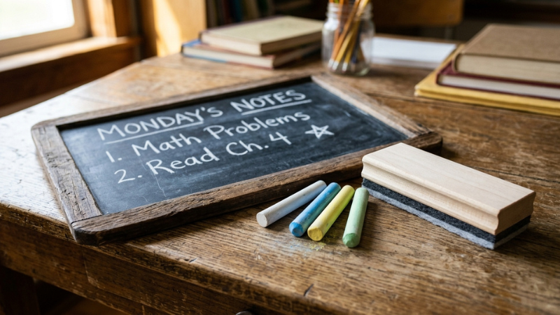 Phấn mịn, bảng r&otilde;, lau sạch nhanh gi&uacute;p n&acirc;ng cao hiệu quả học tập & l&agrave;m việc