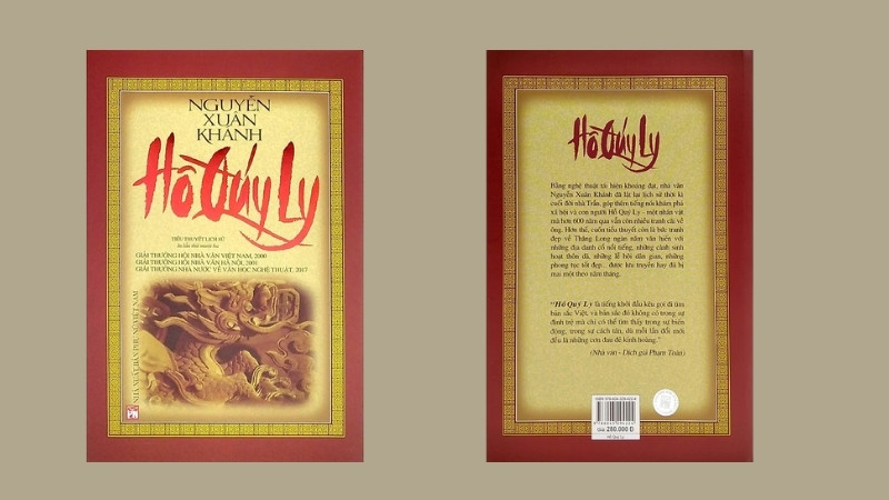 Hồ Qu&yacute; Ly - Tiểu Thuyết Lịch Sử được b&aacute;n ch&iacute;nh h&atilde;ng tại Tiki