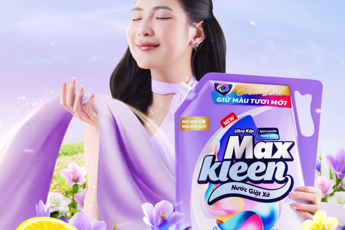 Nước giặt xả Maxkleen nổi bật với công nghệ Ultra Kép tiên tiến