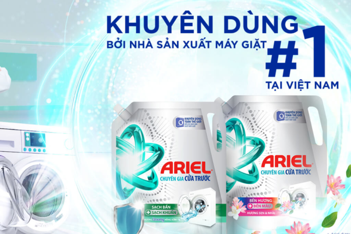 Nước giặt Ariel