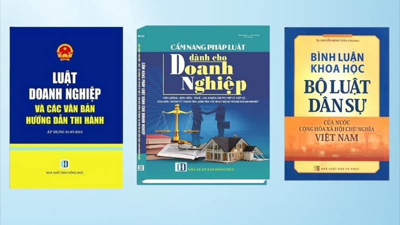 Ưu ti&ecirc;n s&aacute;ch Luật Kinh tế của chuy&ecirc;n gia uy t&iacute;n, ĐH Luật v&agrave; đầu s&aacute;ch s&aacute;t thực tiễn