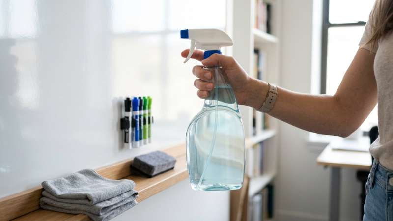 Giữ bảng sạch, bảo quản đ&uacute;ng c&aacute;ch, đặc biệt với bảng từ để tăng độ bền v&agrave; hiệu quả sử dụng