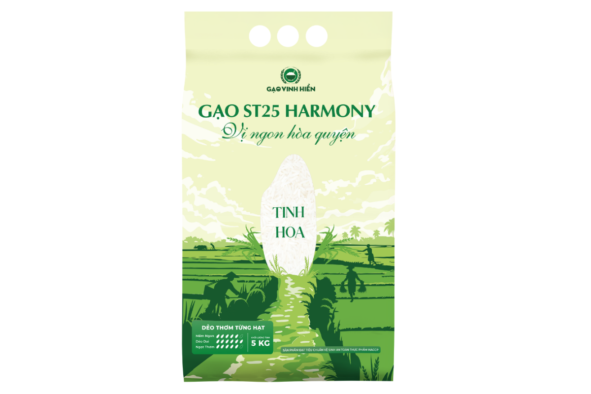 Gạo ST25 Harmony Vinh Hiển