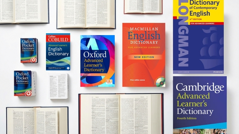 C&aacute;c loại từ điển Anh - Anh từ bản bỏ t&uacute;i đến bản học thuật chuy&ecirc;n s&acirc;u