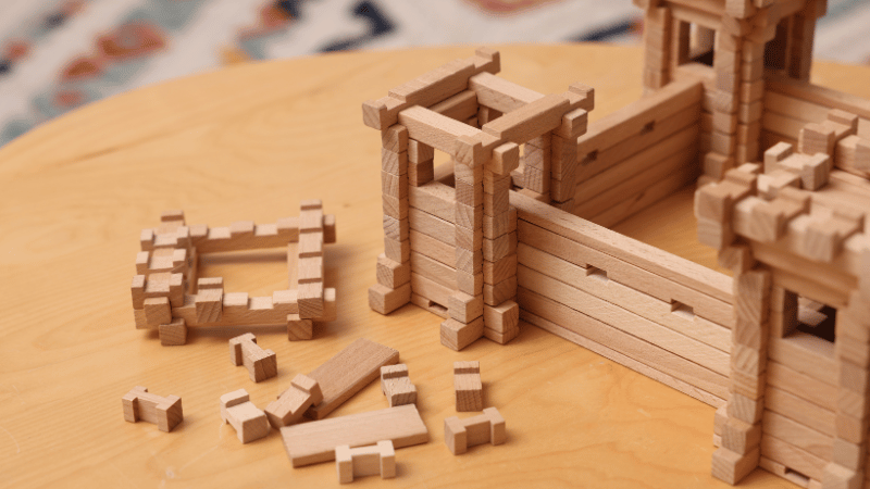 Mô hình gỗ 3D kích thích sáng tạo và khả năng giải quyết vấn đề