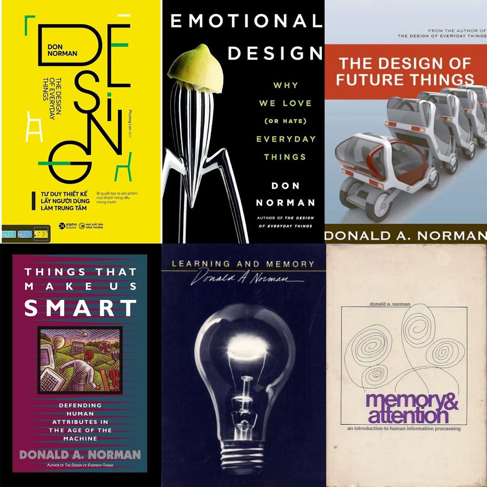 Các tác phẩm nổi bật của Don Norman