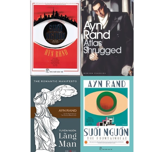 Các tác phẩm nổi bật của tác giả Ayn Rand