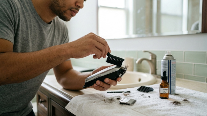 hường xuy&ecirc;n tra dầu v&agrave; vệ sinh sạch sẽ t&oacute;c vụn gi&uacute;p động cơ m&aacute;y lu&ocirc;n bền bỉ