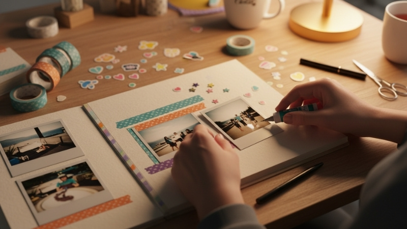 Thỏa sức s&aacute;ng tạo với c&aacute;c mẫu scrapbook v&agrave; phụ kiện trang tr&iacute;